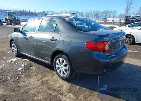 2009 Toyota Corolla Le from USA, damaged, VIN 2T1BU40E29C130168